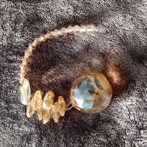 large crystal rear view mirror dangle.